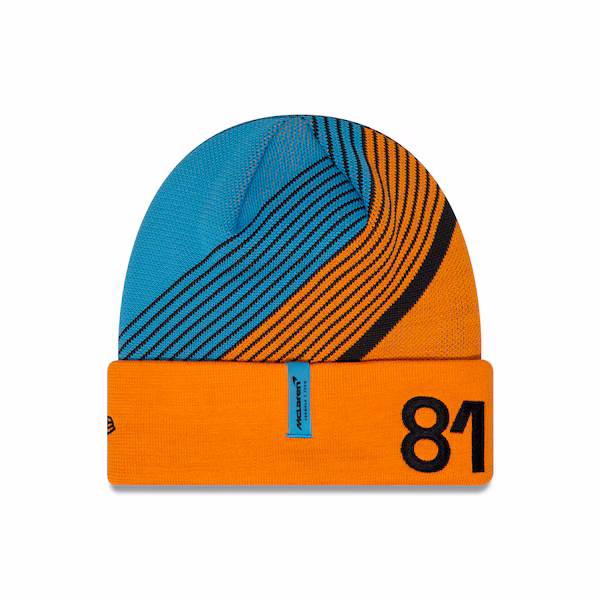 McLaren 2023 New Era Oscar Piastri Cuff Beanie