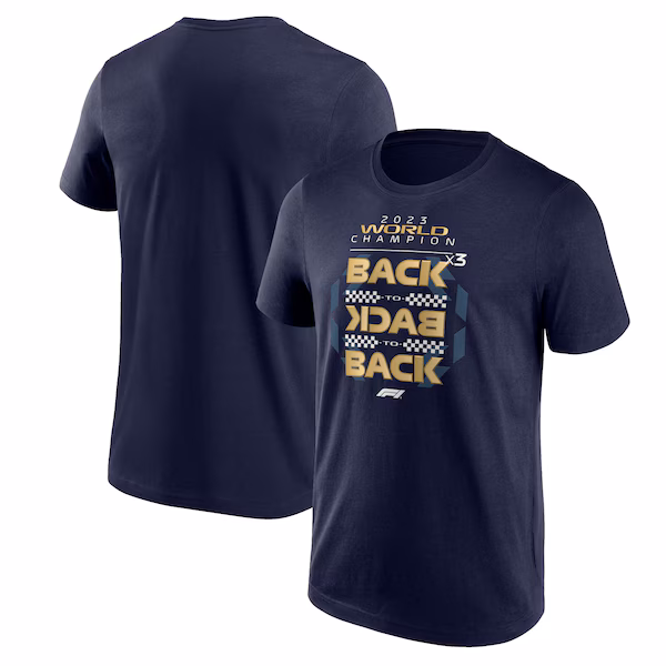 Formula 1 Champion Back To Back Graphic T-Shirt