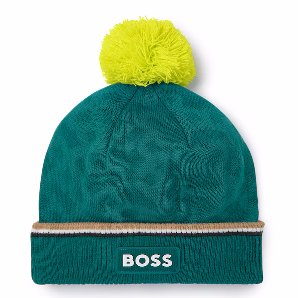 Aston Martin Aramco F1 2024 Team Bobble Beanie