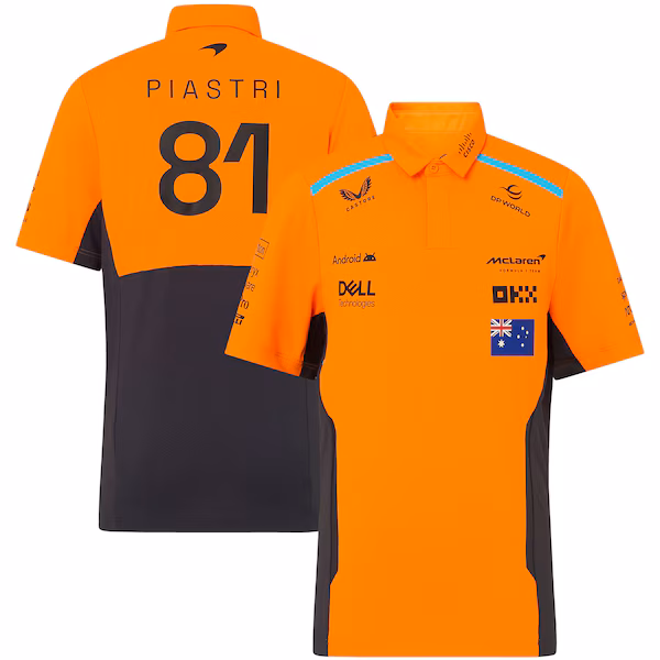 McLaren 2024 Team Oscar Piastri Driver Polo - Kids