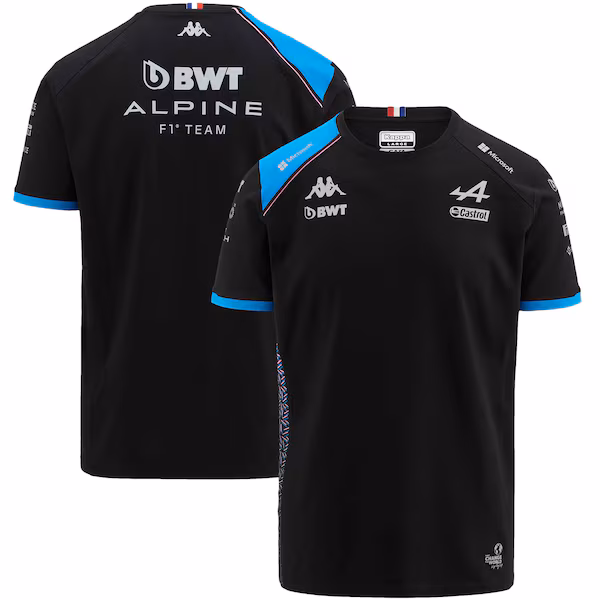 BWT Alpine F1 Team 2023 T-Shirt - Black