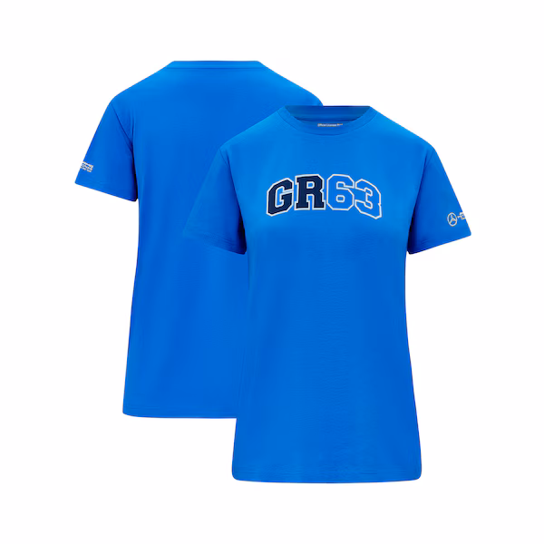 Mercedes AMG Petronas F1 George Russell 63 T-Shirt - Womens