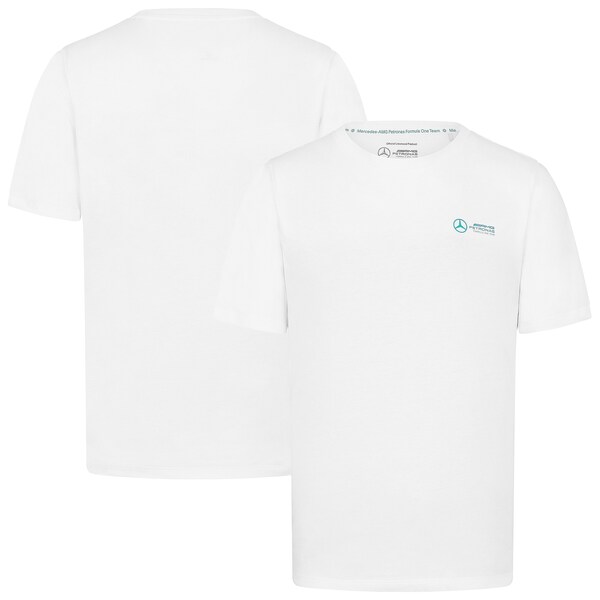 Mercedes AMG Petronas F1 Small Logo T-Shirt - White