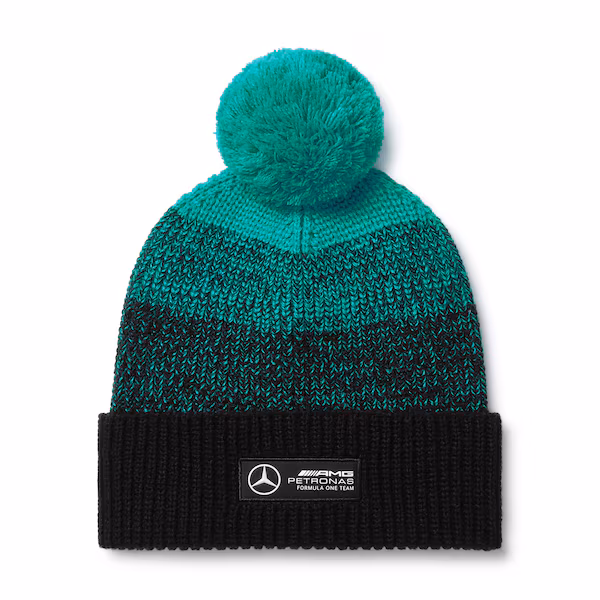 Mercedes AMG Petronas F1 Bobble Beanie