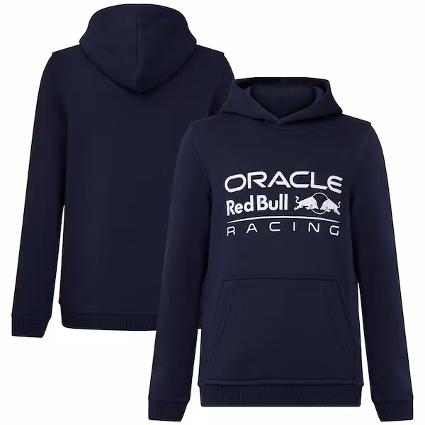 Oracle Red Bull Racing Logo Hoodie - Navy - Kids