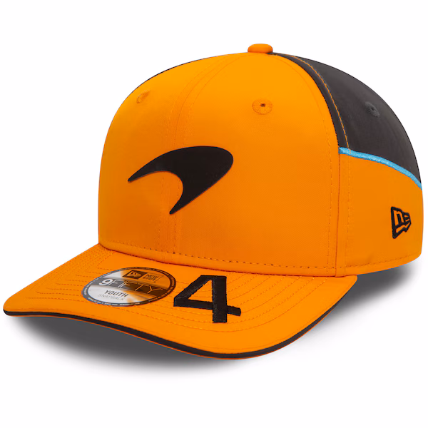 McLaren 2024 New Era Lando Norris 9FIFTY Pre Curved Cap - Kids