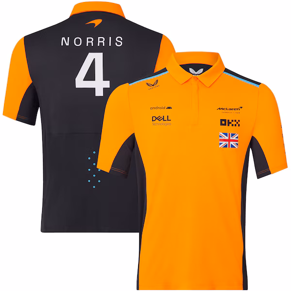 McLaren 2023 Team Lando Norris Driver Polo - Kids