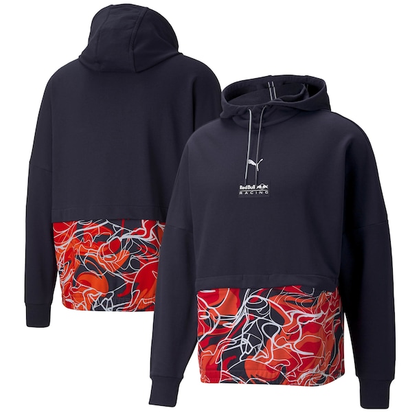 Red Bull Racing All Over Print Hoodie by Puma - Night Sky