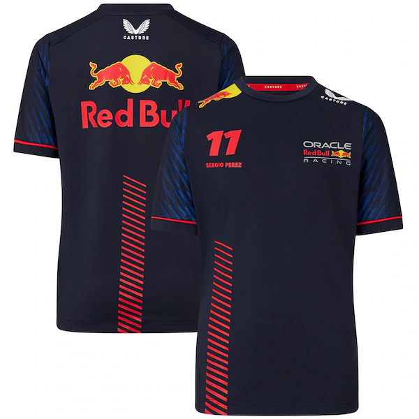 Oracle Red Bull Racing 2023 Sergio Perez Team T-Shirt - Kids
