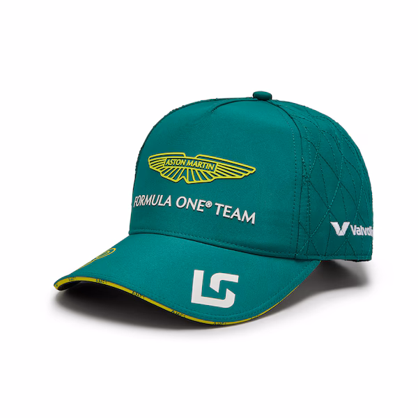 Aston Martin Aramco F1 2024 Lance Stroll Team Cap - Green