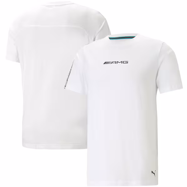 Mercedes AMG Petronas F1 MT7 T-Shirt by Puma - White