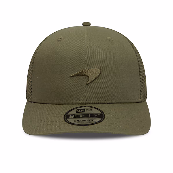 McLaren New Era Seasonal 9FIFTY Pre Curved Cap - Khaki