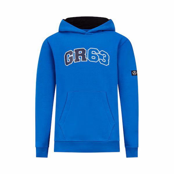 Mercedes AMG Petronas F1 George Russell 63 Hooded Sweat - Kids