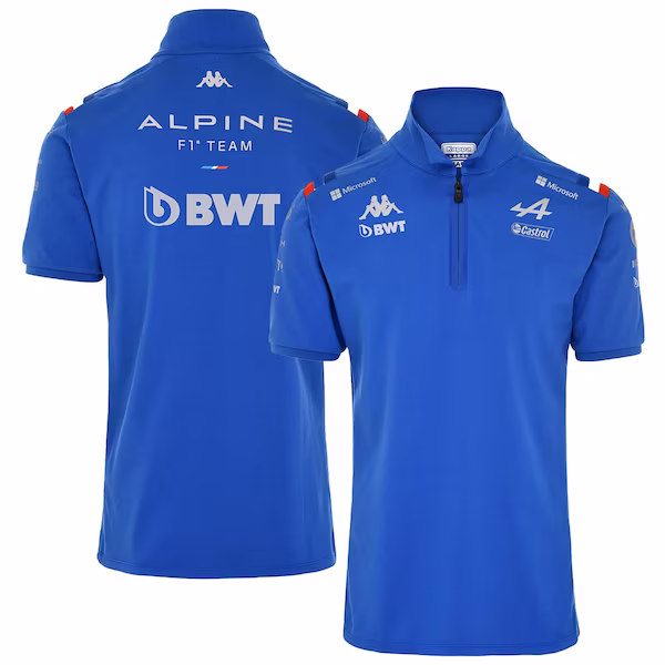 BWT Alpine F1 Team 2022 Polo Shirt - Blue