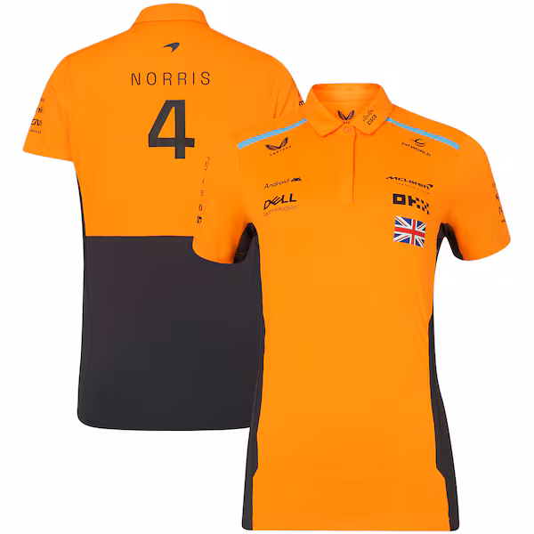 McLaren 2024 Team Lando Norris Driver Polo - Womens