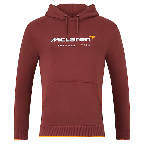 McLaren Essential Logo Hoodie - Port - Unisex