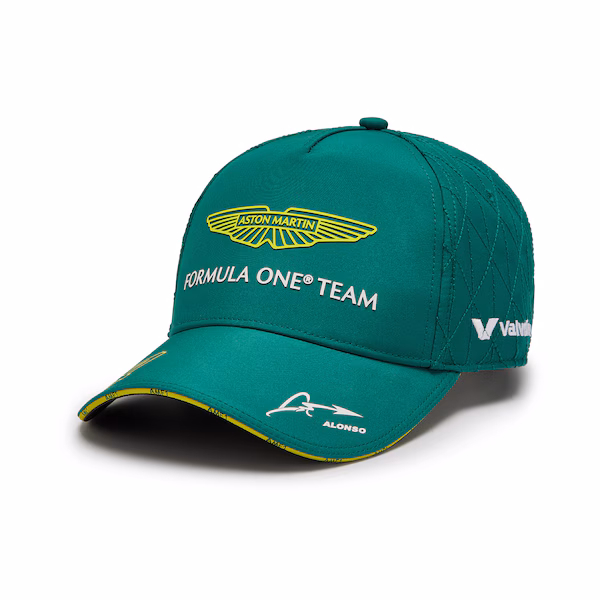 Aston Martin Aramco F1 2024 Fernando Alonso Team Cap - Green
