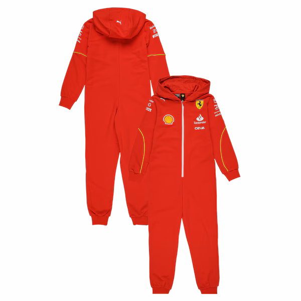 Scuderia Ferrari 2024 Team Onesie - Kids
