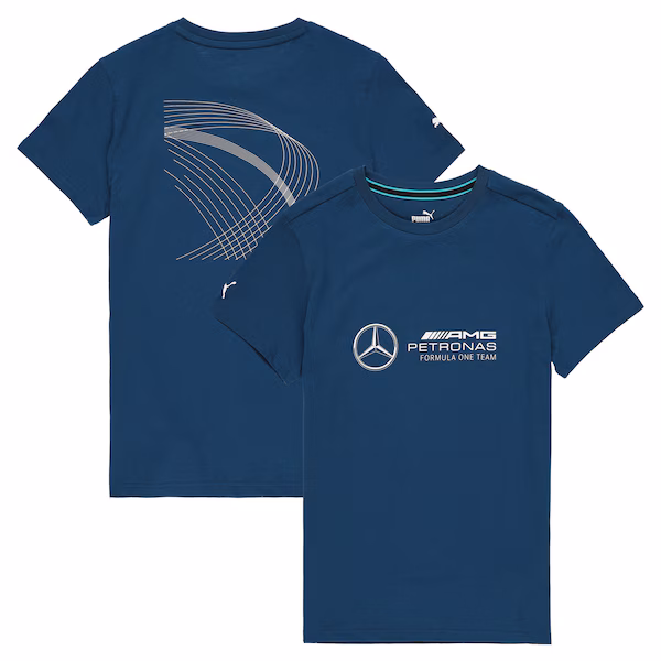 Mercedes AMG Petronas F1 Logo T-Shirt by Puma - Kids