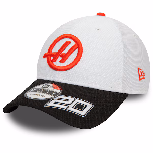Haas F1 2023 Team New Era Kevin Magnussen 9FIFTY Pre Curve Cap