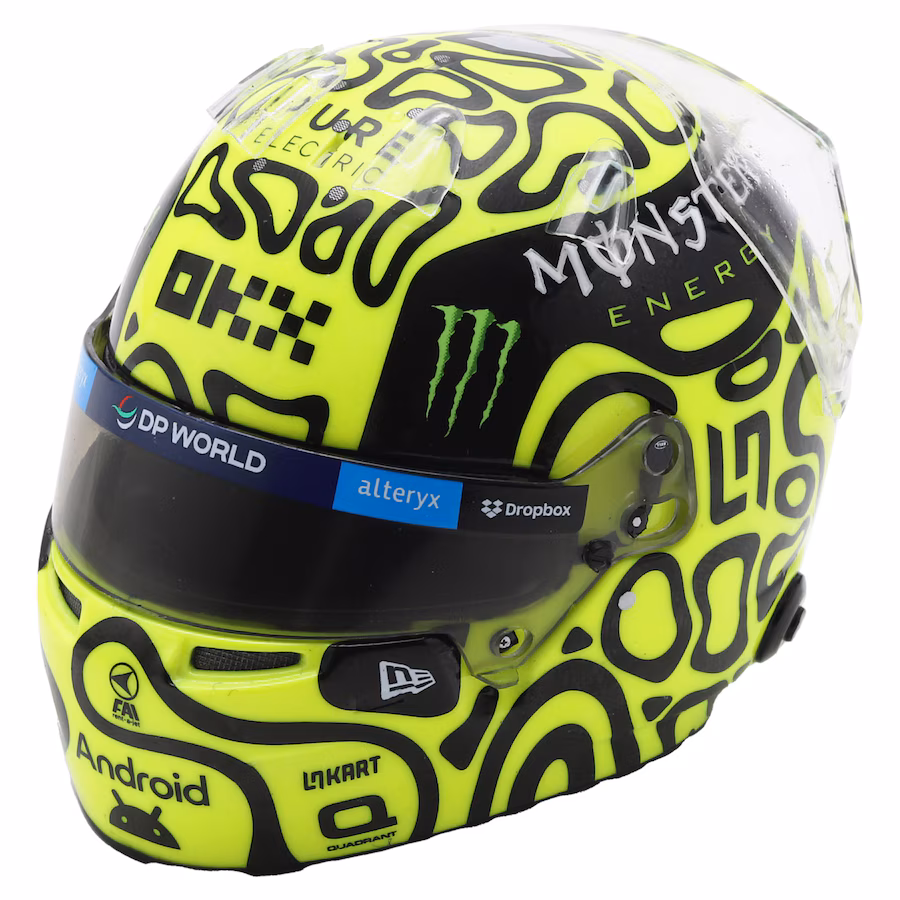 McLaren F1 Team Lando Norris 2024 1:5 Spark Model Helmet