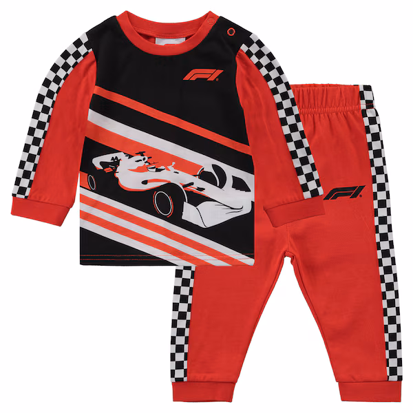 Formula 1 PJs- Red- Baby