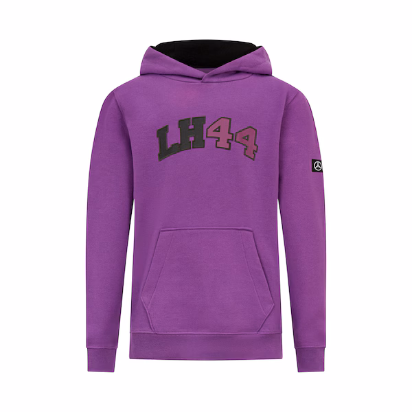 Mercedes AMG Petronas F1 Lewis Hamilton 44 Hooded Sweat - Kids