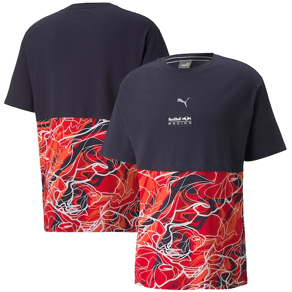 Red Bull Racing All Over Print T-Shirt by Puma - Night Sky