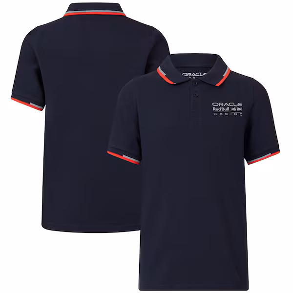 Oracle Red Bull Racing Core Polo - Navy - Kids