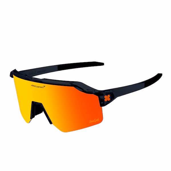 McLaren SunGod Vulcans Core Sunglasses - Black/Fire