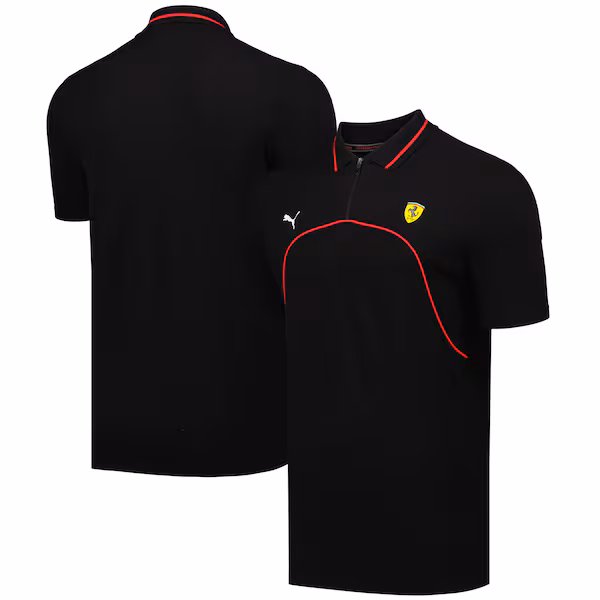Scuderia Ferrari Race Polo by Puma- Black