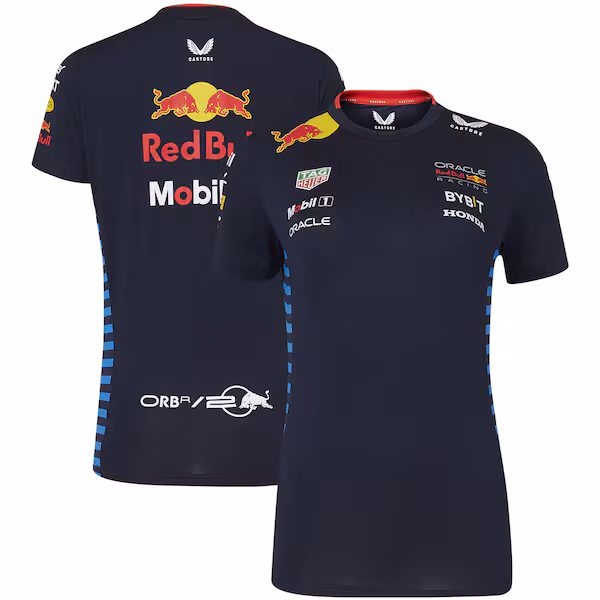 Red Bull Racing 2024 Team Set Up T-Shirt - Womens