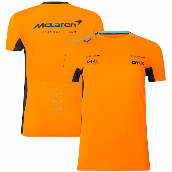 McLaren 2023 Team Set Up T-Shirt - Autumn - Womens
