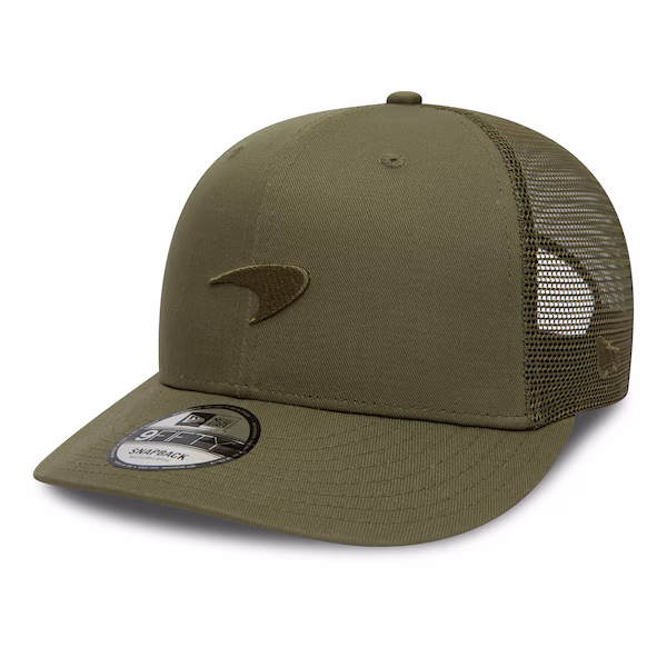 McLaren New Era Seasonal 9FIFTY Pre Curved Cap - Khaki