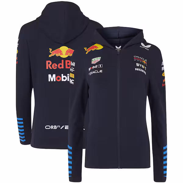 Red Bull Racing 2024 Team Full Zip Hoodie - Womens