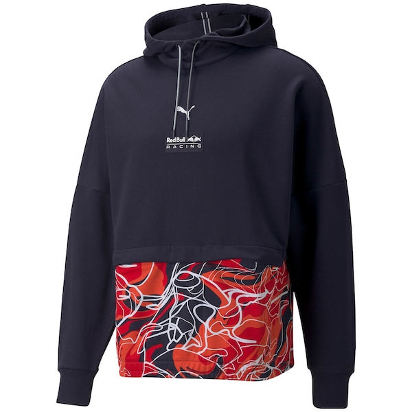 Red Bull Racing All Over Print Hoodie by Puma - Night Sky