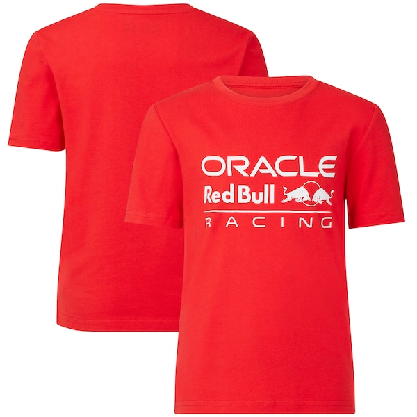 Oracle Red Bull Racing Large Logo T-Shirt - Red - Kids