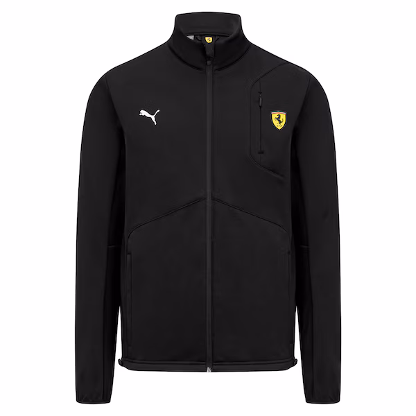 Scuderia Ferrari Puma Softshell Jacket - Black