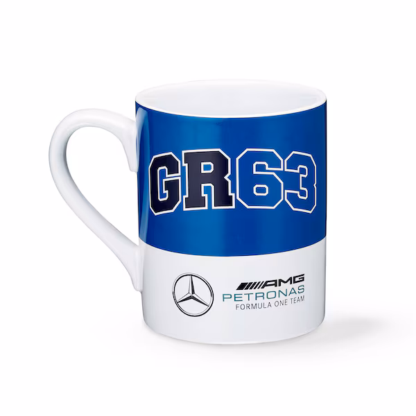 Mercedes AMG Petronas F1 George Russell 63 Mug