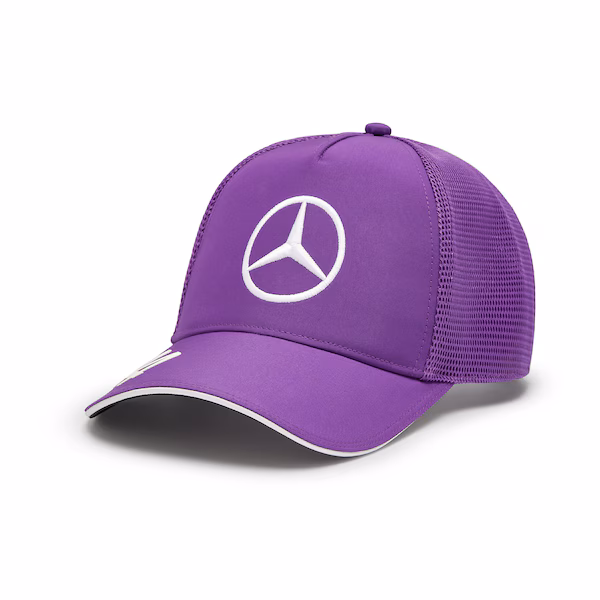 Mercedes AMG Petronas F1 2024 Lewis Hamilton Cap - Purple