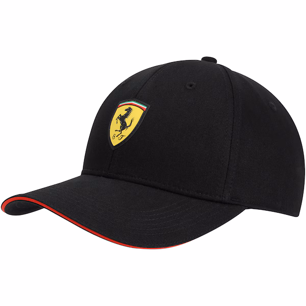 Scuderia Ferrari Classic Cap - Black - Kids