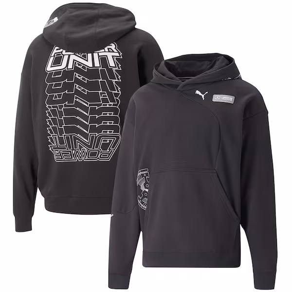Mercedes AMG Petronas F1 Statement Hoodie by Puma - Black