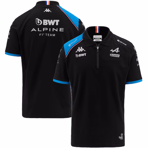 BWT Alpine F1 Team 2023 Polo Shirt - Black