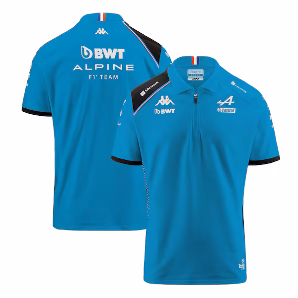 BWT Alpine F1 Team 2023 Polo Shirt - Blue