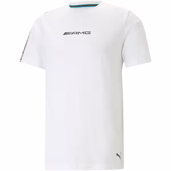 Mercedes AMG Petronas F1 MT7 T-Shirt by Puma - White
