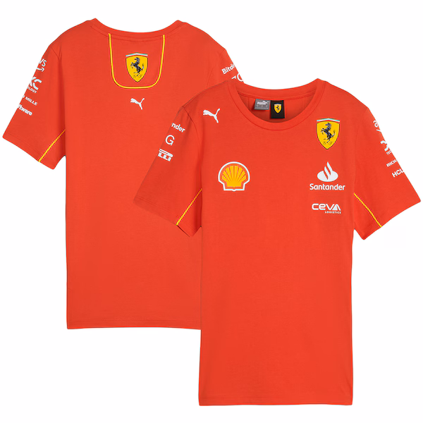 Scuderia Ferrari 2024 Team T-Shirt - Womens