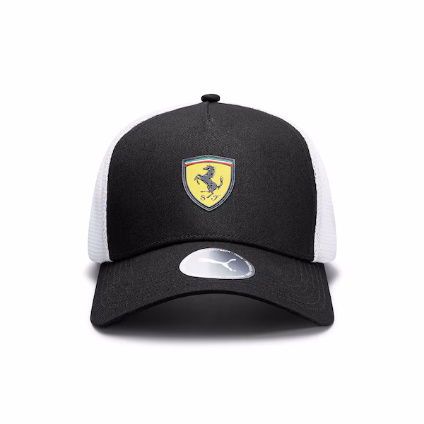 Scuderia Ferrari Puma Trucker Cap - Black