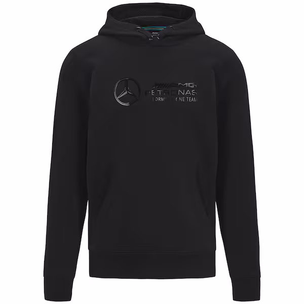 Mercedes AMG Petronas F1 Stealth Large Logo Hooded Sweat