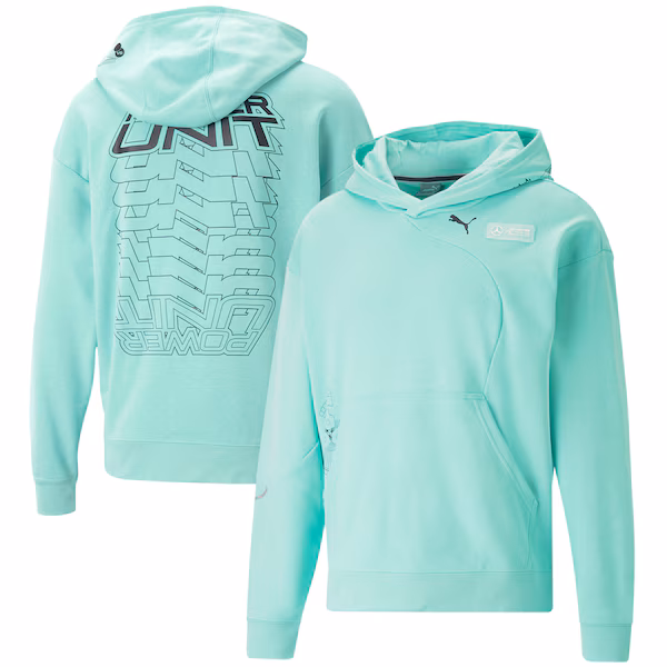 Mercedes AMG Petronas F1 Statement Hoodie by Puma - Green