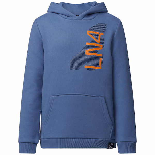 McLaren Lando Norris No4 T- Hoodie - Blue - Kids